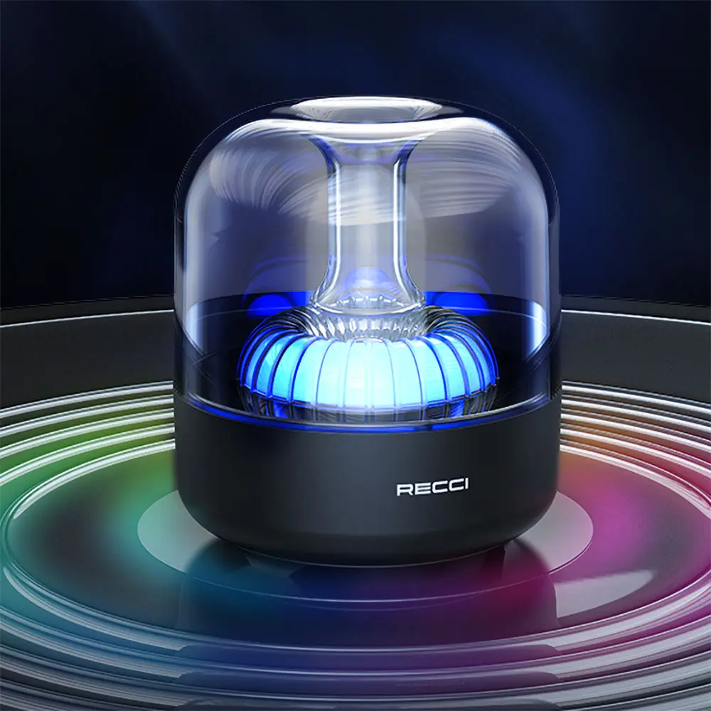 Recci RSK-W31 Amber Bluetooth 5.0 Hoparlör, RGB Işıklı ve 5W