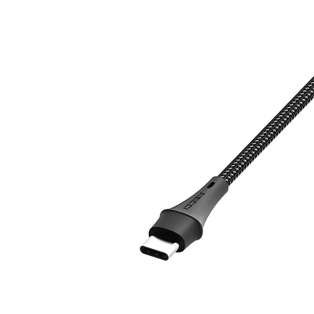 Recci RTC-N19C Genbu USB-A to Type-C Şarj ve Data Kablosu, 1 m