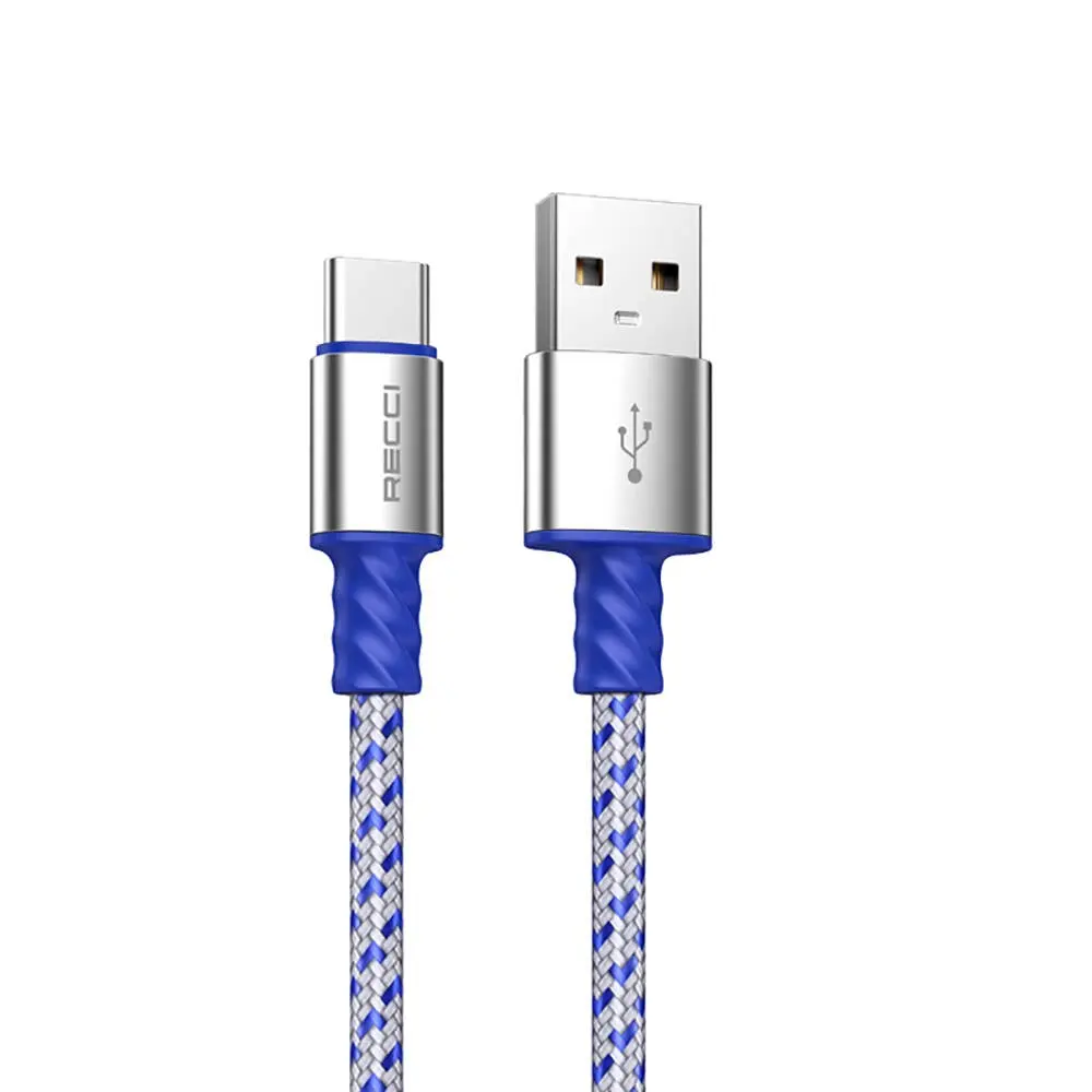Recci RTC-N33C Instant USB-A to Type-C Şarj ve Data Kablosu, 2 m
