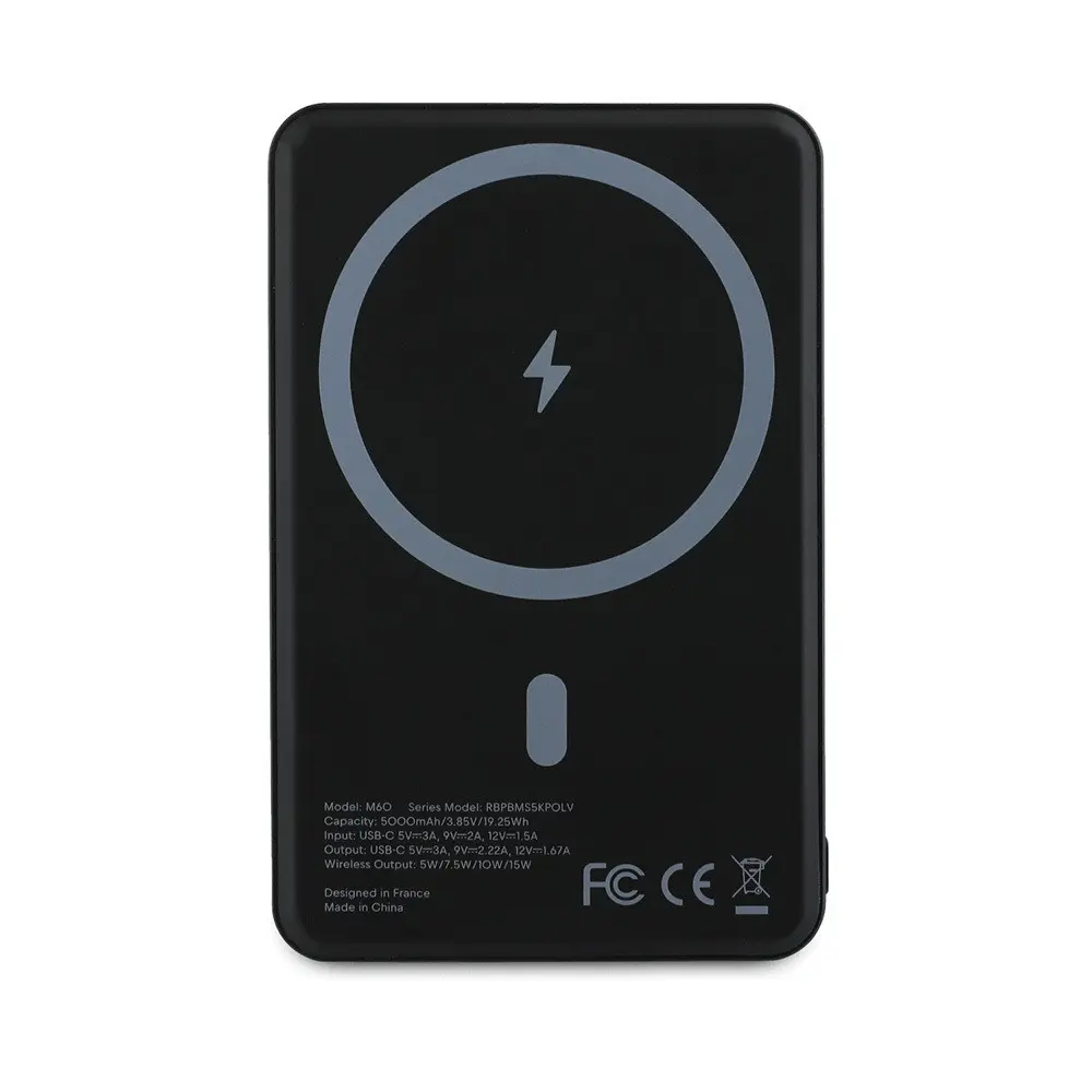Redbull Lisanslı MagSafe Uyumlu 5000mAh Powerbank, 15W Kablosuz Şarj