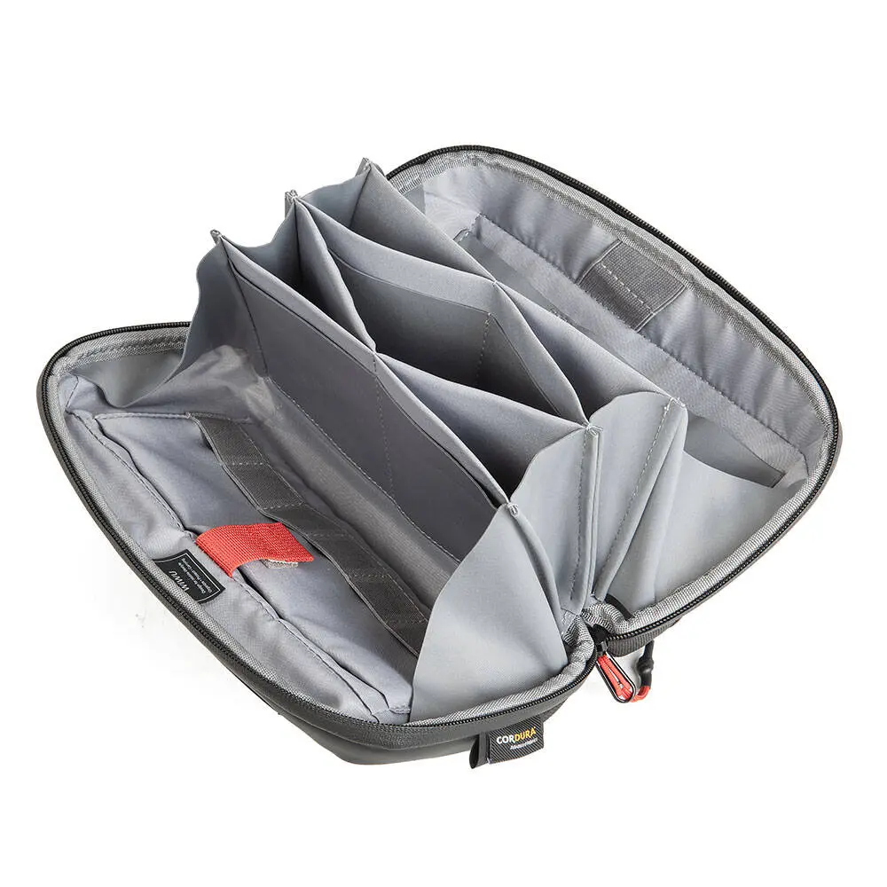 Wiwu Warriors Tech Pouch X Pro Aksesuar Çantası, 7 Bölmeli Cordura Naylon