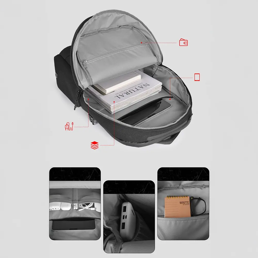 Wiwu Warriors X Pro Cordura 1200D Su Geçirmez Sırt Çantası