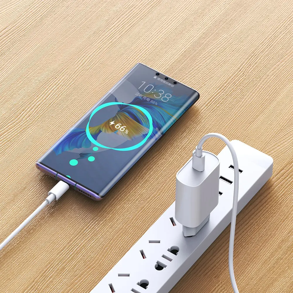 Wiwu Wi-U001 Quick 20W Type-C PD Şarj Adaptörü ve Type-C Kablo Seti
