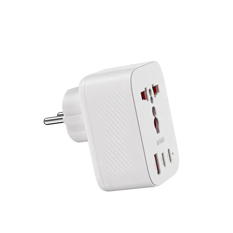 Wiwu Wi-UA008 GaN 30W USB-C PD ve USB-A Şarj Adaptörü