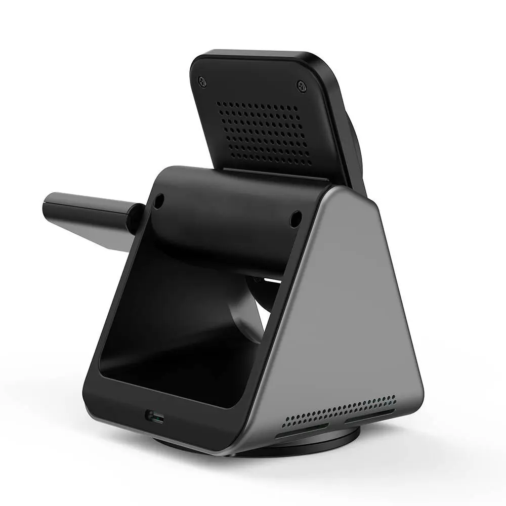 Wiwu Wi-W018 Coolpad 3'ü 1 Arada 15W MagSafe Kablosuz Şarj Standı