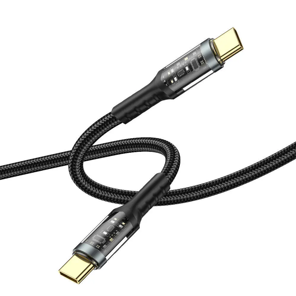 Wiwu Wi-C016 Geek Serisi Type-C to Type-C 100W PD Data Kablo, 1.2 m