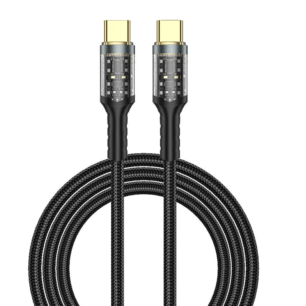 Wiwu Wi-C016 Geek Serisi Type-C to Type-C 100W PD Data Kablo, 1.2 m