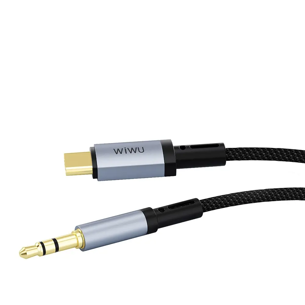 Wiwu Wi-C048 Legend Audio Type-C to 3.5 mm Aux Ses Kablosu, 1.5 m