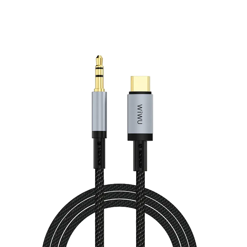 Wiwu Wi-C048 Legend Audio Type-C to 3.5 mm Aux Ses Kablosu, 1.5 m