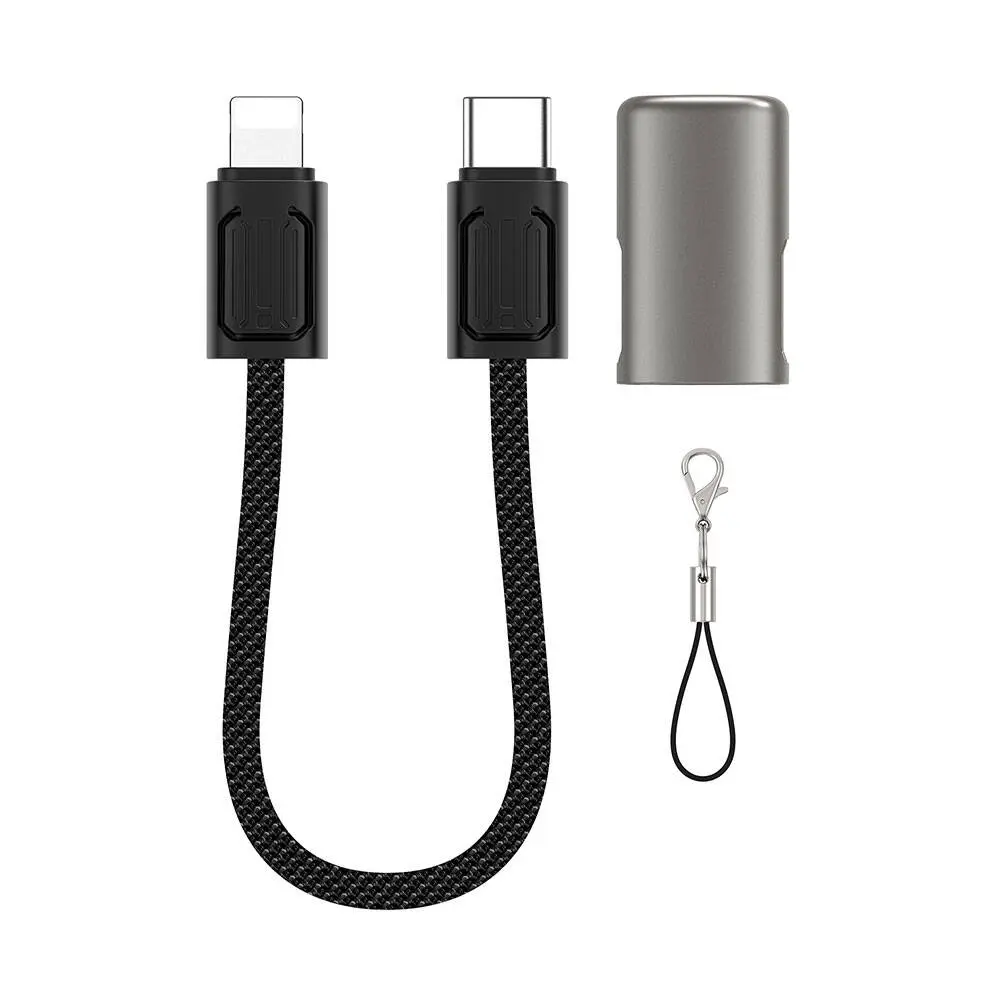 Wiwu Wi-C040 Concise Type-C to Lightning Şarj ve Data Kablosu 30W 15 cm