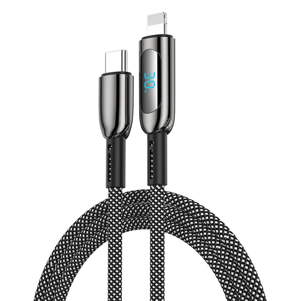 Wiwu Wi-C041 MagQ USB-C to Lightning Şarj ve Data Kablosu, 30W