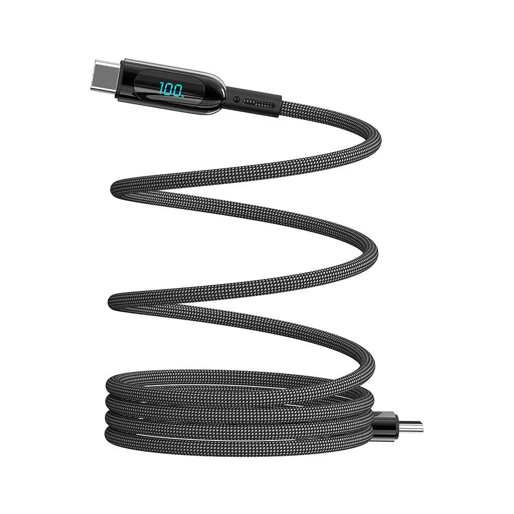 Wiwu Wi-C041 MagQ Type-C to Type-C Şarj ve Data Kablosu, 100W