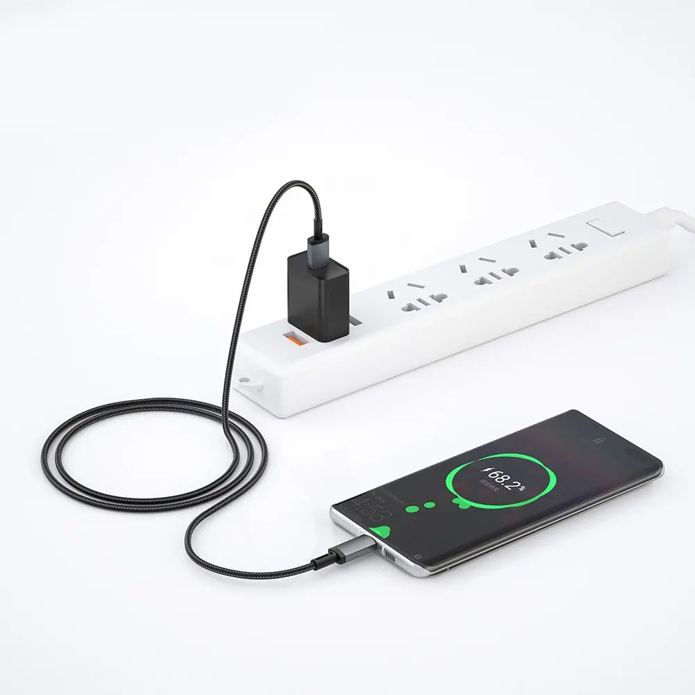 Wiwu Wi-C054 Titanlink USB-A to Type-C Şarj ve Data Kablosu 1 m