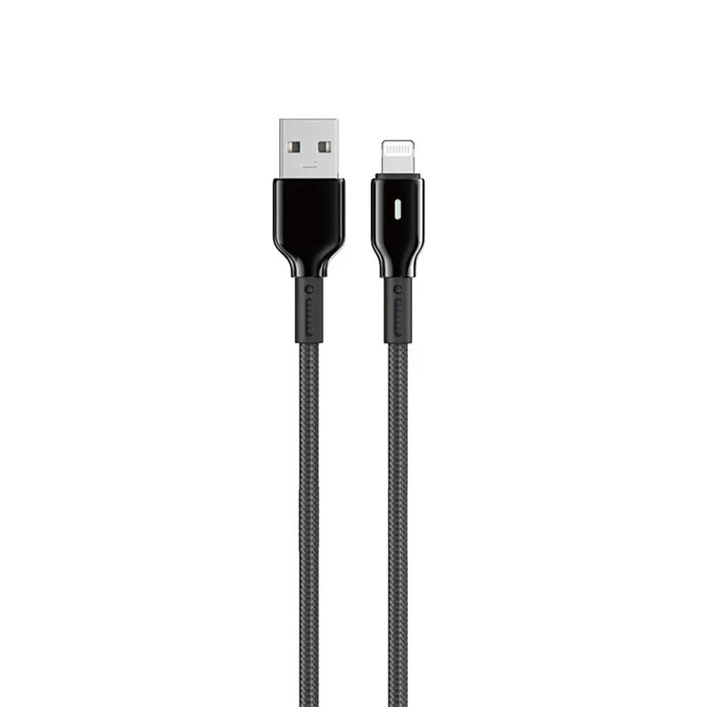 Wiwu Wi-C074 Drualink USB-A to Lightning Şarj Kablosu, 1 m
