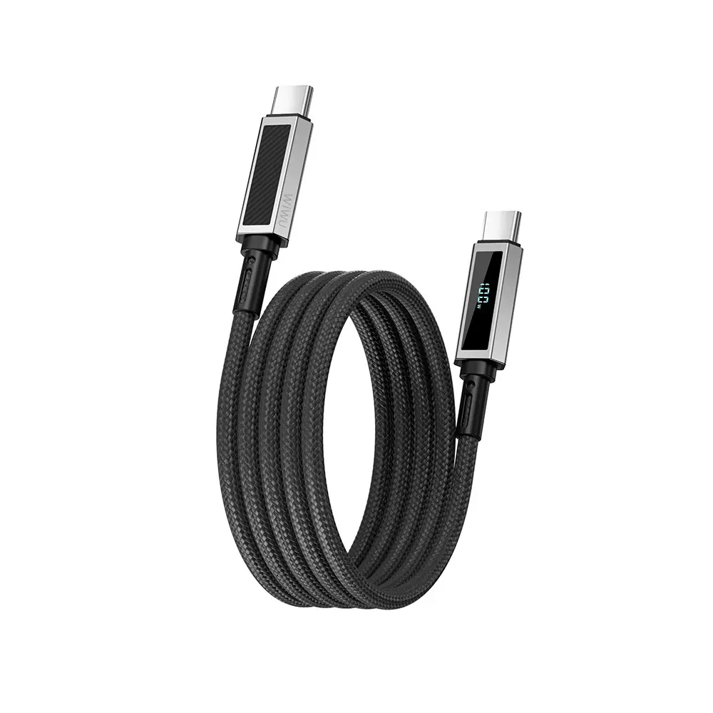 Wiwu Wi-C079 Warriors Type-C to Type-C 100W PD Şarj ve Data Kablosu, 1.2 m