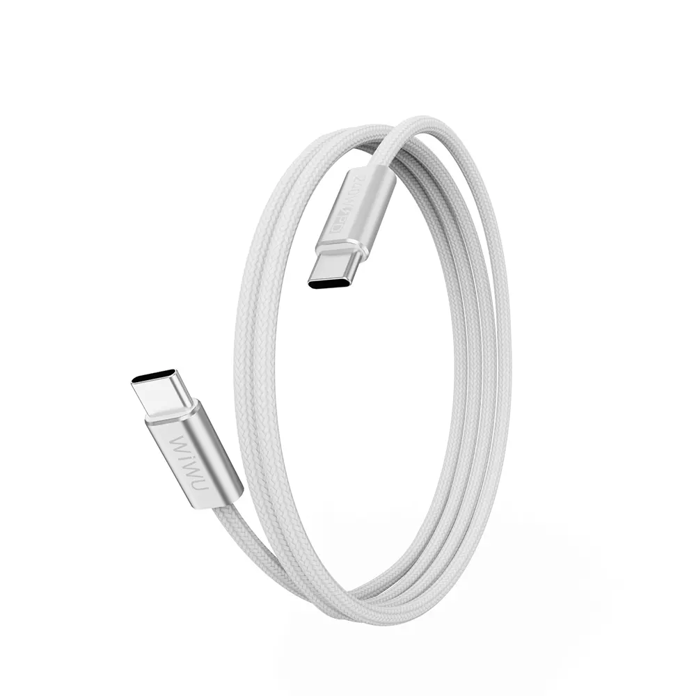 Wiwu Wi-C101 Essen Type-C to Type-C Şarj ve Data Kablosu, 240W 1.5 m