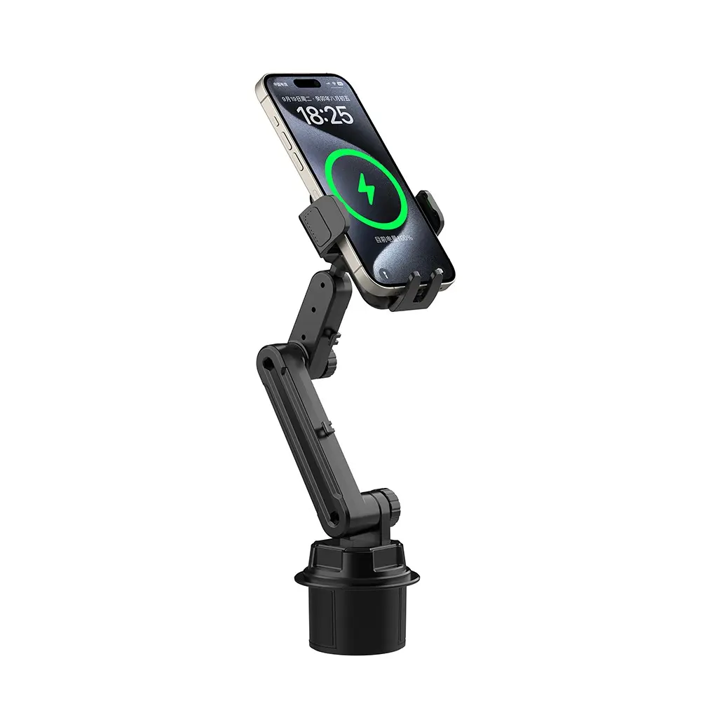 Wiwu Wi-CH059 Gentleman Bardaklık Tipi 360 Derece Dönebilen Araç Telefon Tutucu
