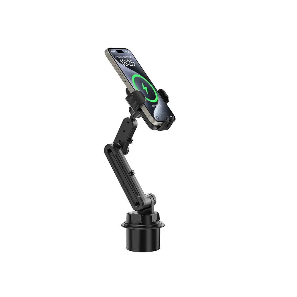 Wiwu Wi-CH059 Gentleman Bardaklık Tipi 360 Derece Dönebilen Araç Telefon Tutucu