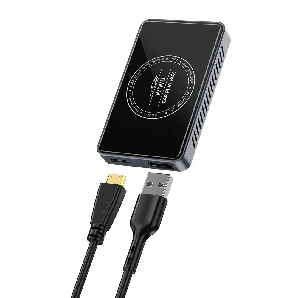 Wiwu Wi-CP004 Kablosuz CarPlay Adaptörü, HDMI Girişli ve Bölünmüş Ekran