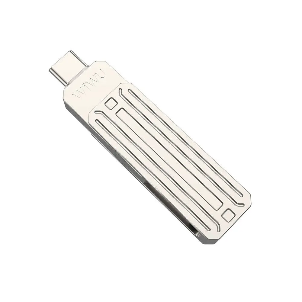 Wiwu Wi-FD001 3'ü 1 Arada USB 3.2 Flash Bellek, 128 GB USB-A + Lightning + Type-C