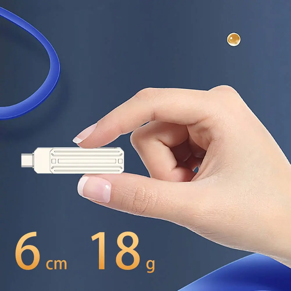 Wiwu Wi-FD001 3'ü 1 Arada USB 3.2 Flash Bellek, 128 GB USB-A + Lightning + Type-C