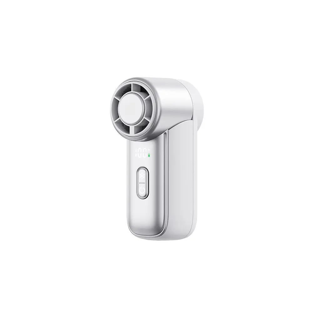Wiwu Wi-FS018 Ice Core Mini Taşınabilir El Fanı, 100 Kademeli ve LED Göstergeli