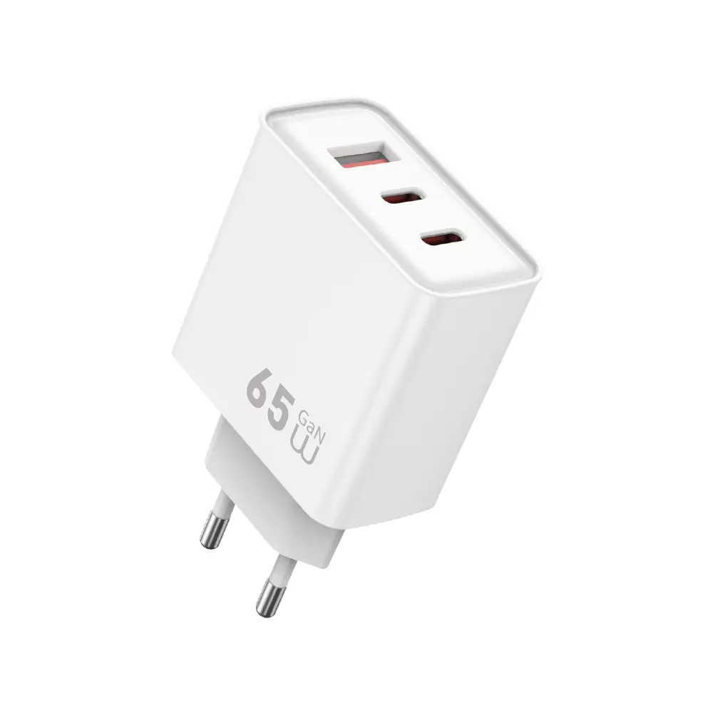 Wiwu Wi-G005 Essen GaN 65W 3 Portlu PD Hızlı Şarj Adaptörü