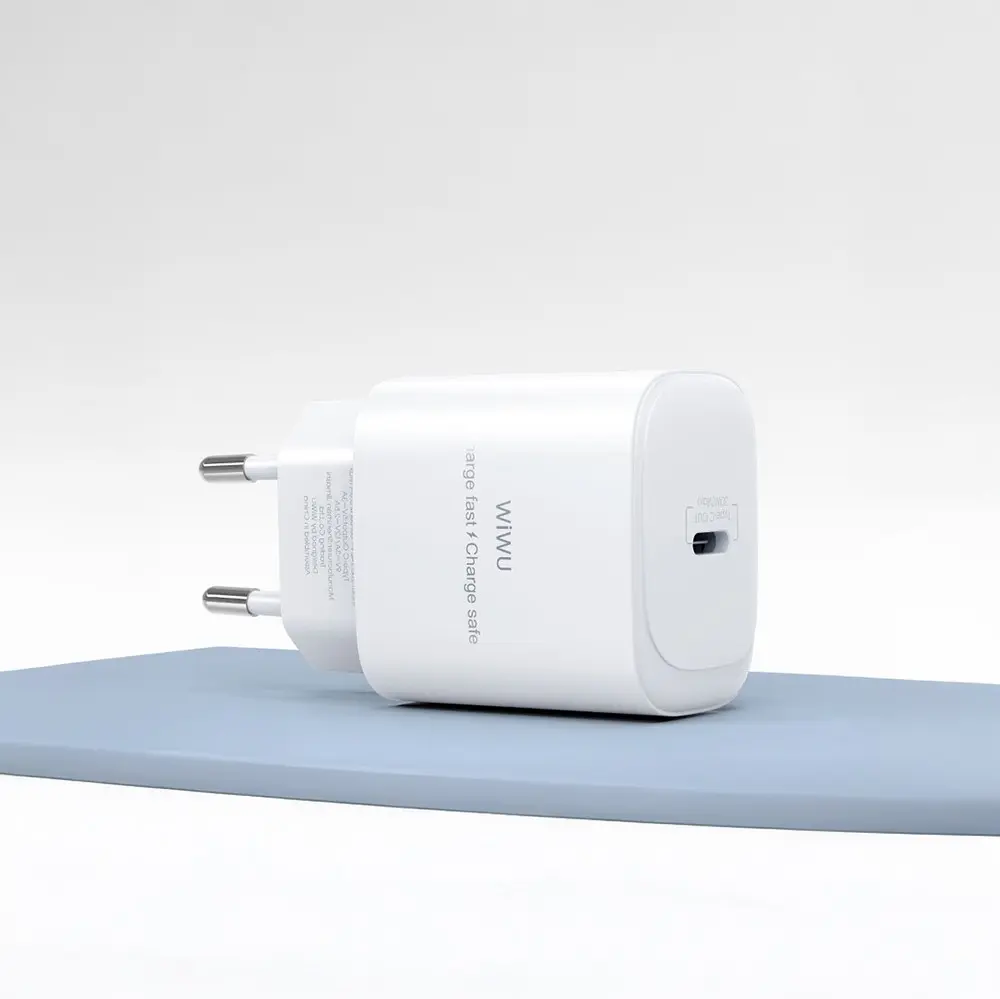Wiwu Wi-G008 Essen GaN 30W PD Hızlı Şarj Adaptörü, Type-C