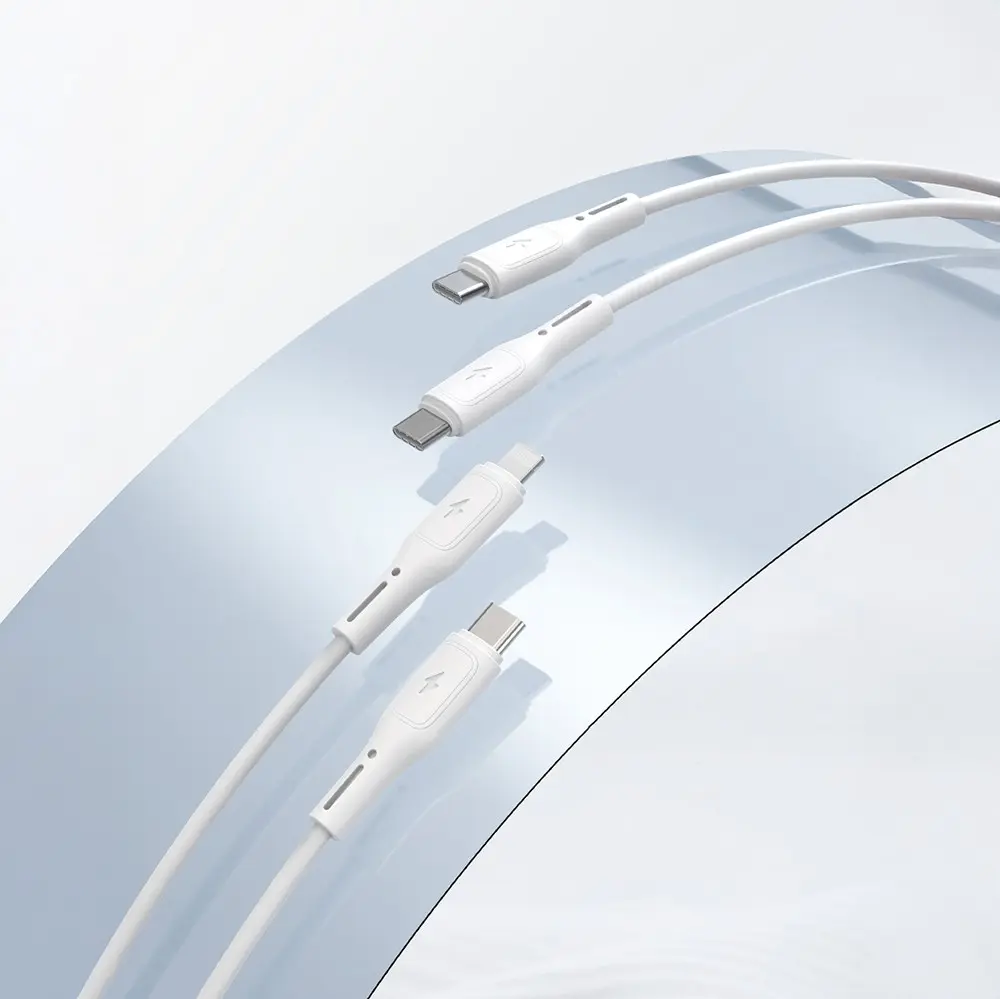 Wiwu Wi-G008 Essen GaN 30W PD Şarj Adaptörü ve Type-C Kablo Seti