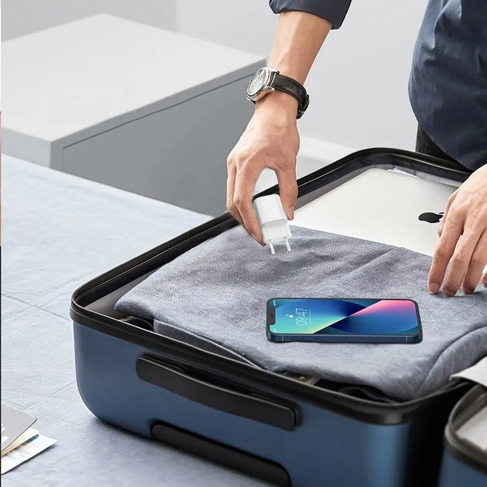 Wiwu Wi-G014 Cube GaN 20W USB-C PD Mini Şarj Adaptörü