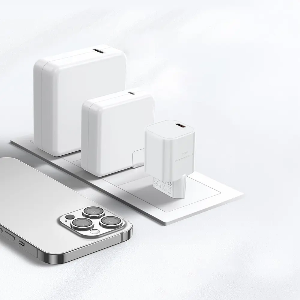 Wiwu Wi-G015 Cube GaN 33W PD Type-C Mini Şarj Adaptörü