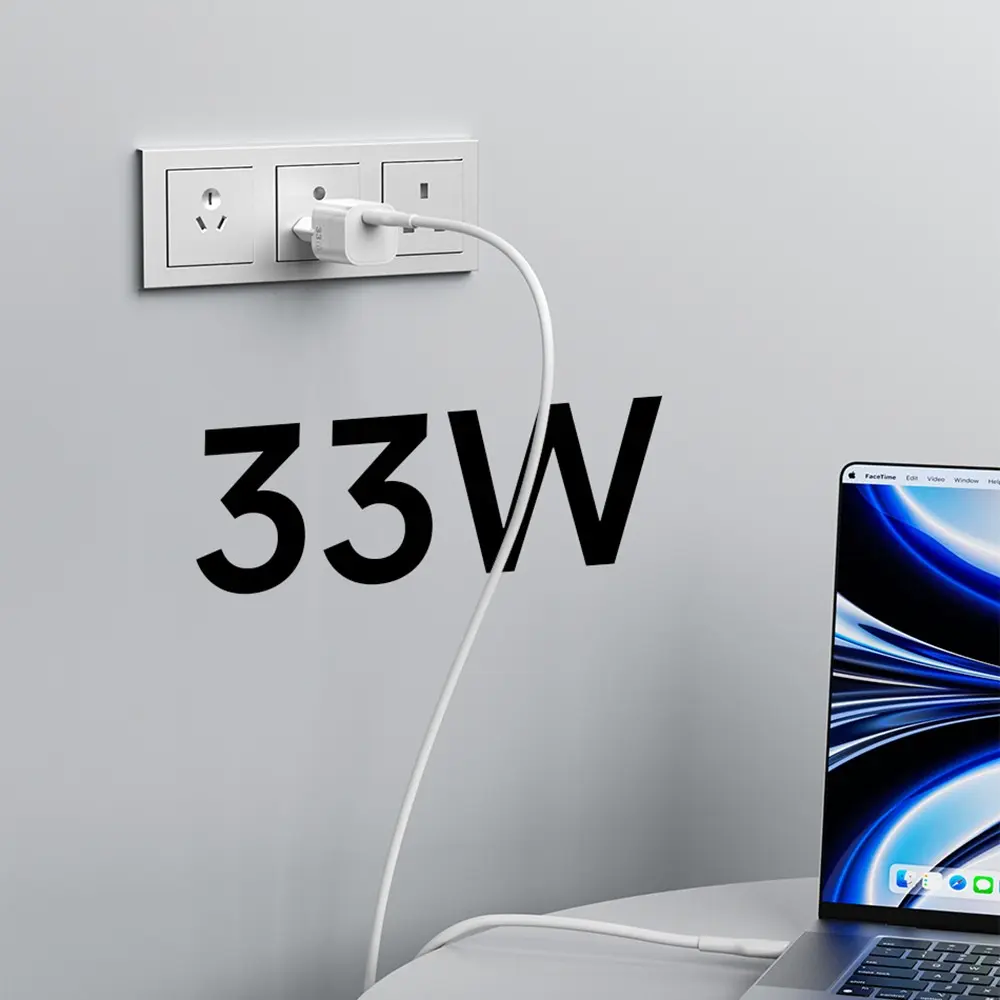 Wiwu Wi-G015 Cube GaN 33W PD Type-C Mini Şarj Adaptörü