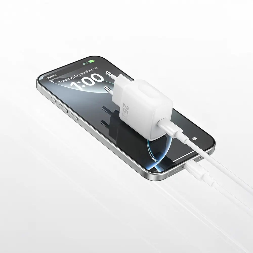 Wiwu Wi-G016 Essen GaN 25W Type-C PD Şarj Adaptörü