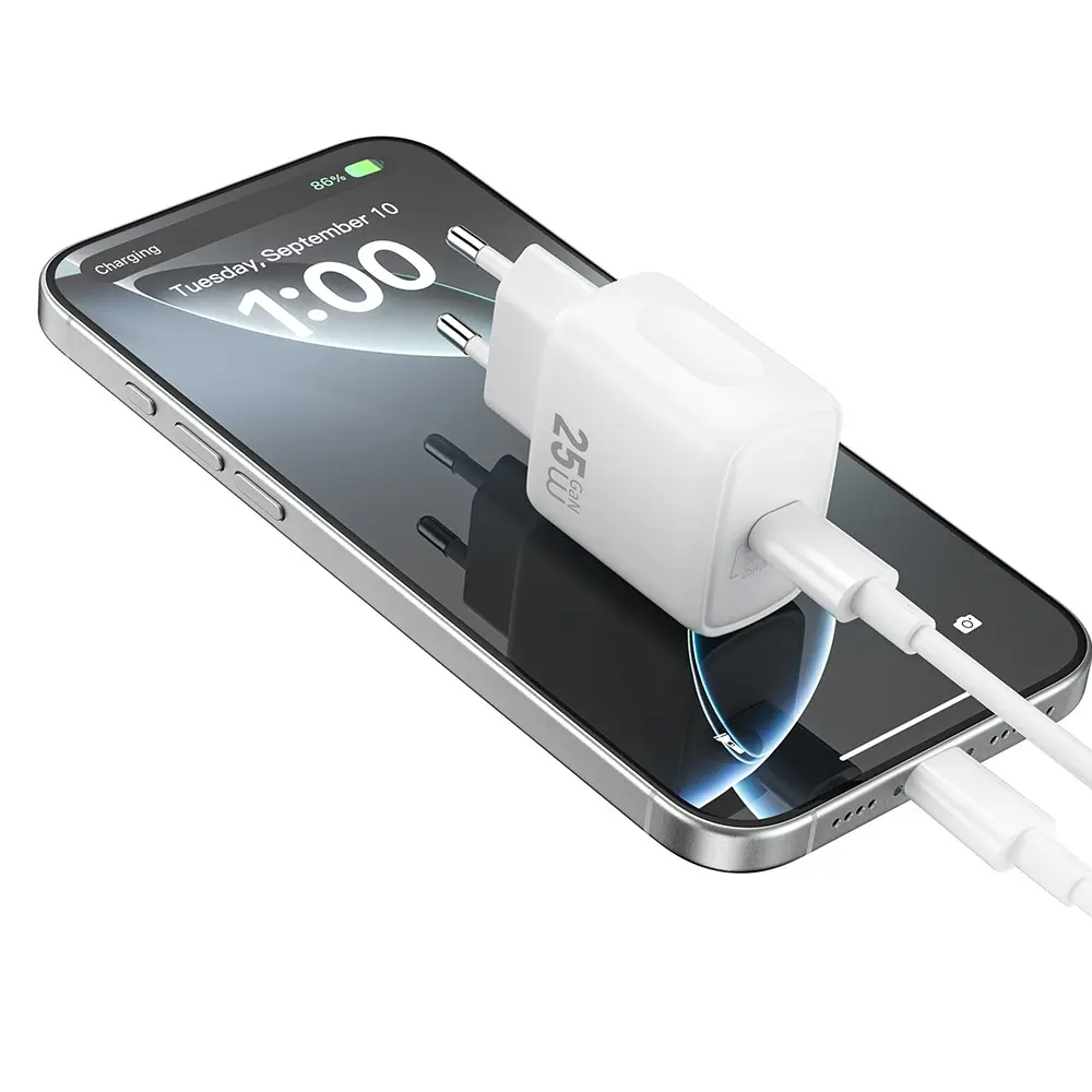 Wiwu Wi-G016 Essen GaN 25W Type-C PD Şarj Adaptörü