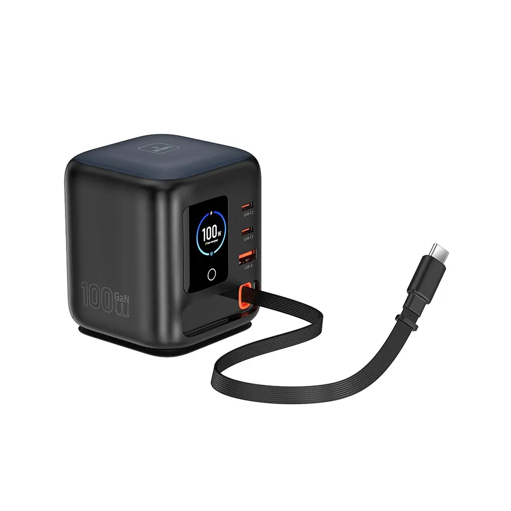 Wiwu Wi-G039 GaN 100W 4 Portlu Masaüstü Şarj İstasyonu