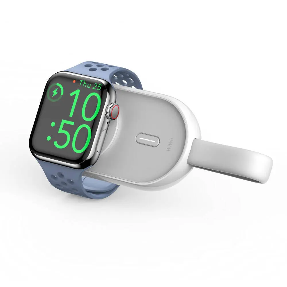 Wiwu Wi-M20 Ark Serisi Mini Kablosuz Powerbank, 1200 mAh, Apple Watch Uyumlu