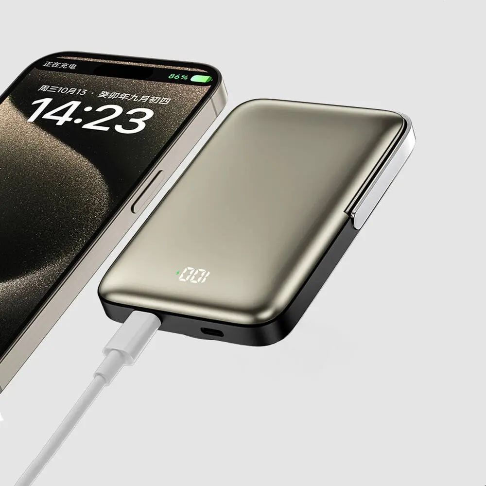 Wiwu Wi-P018 Elite 10000mAh MagSafe Uyumlu Kablosuz Powerbank