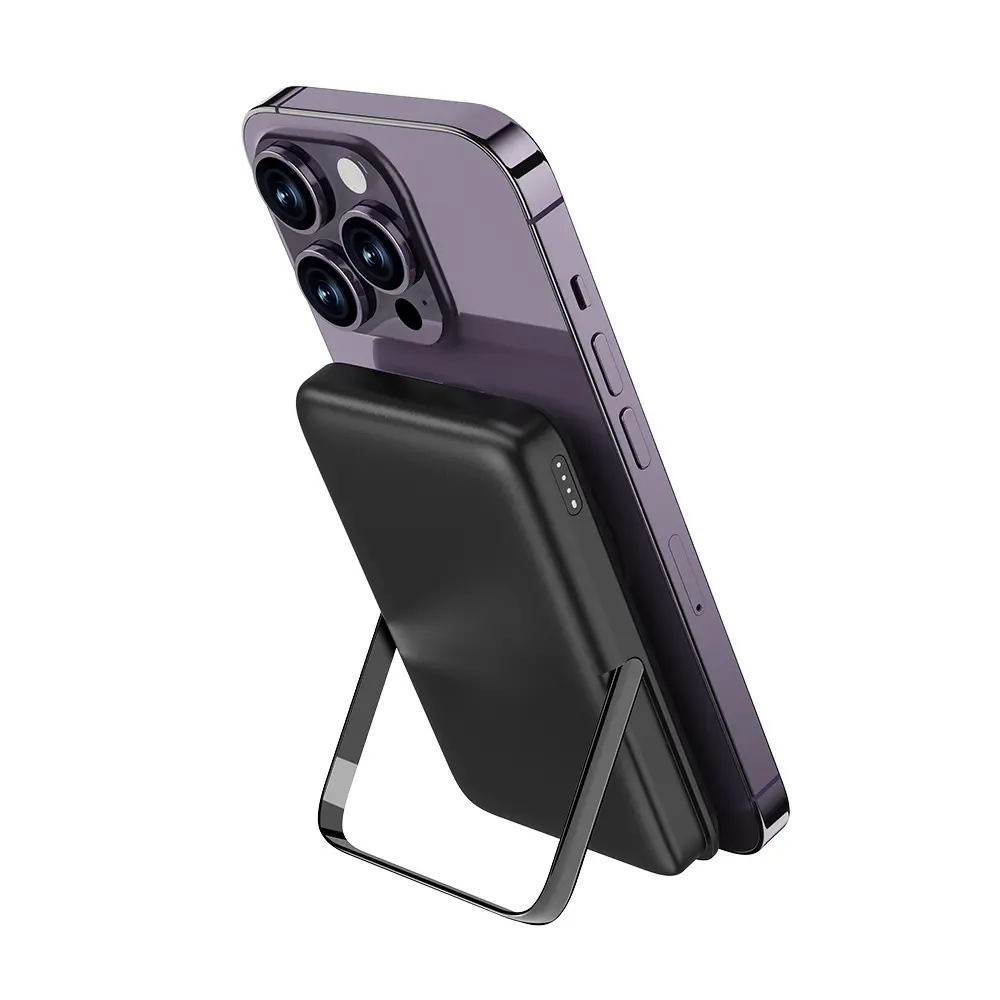 Wiwu Wi-P011 Gentleman 10.000mAh 15W Kablosuz Şarjlı Standlı Powerbank