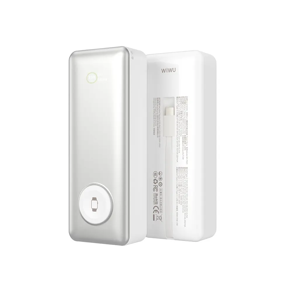 Wiwu Wi-P023 Elite Powerbank 20000mAh 145W, Dijital LED Göstergeli