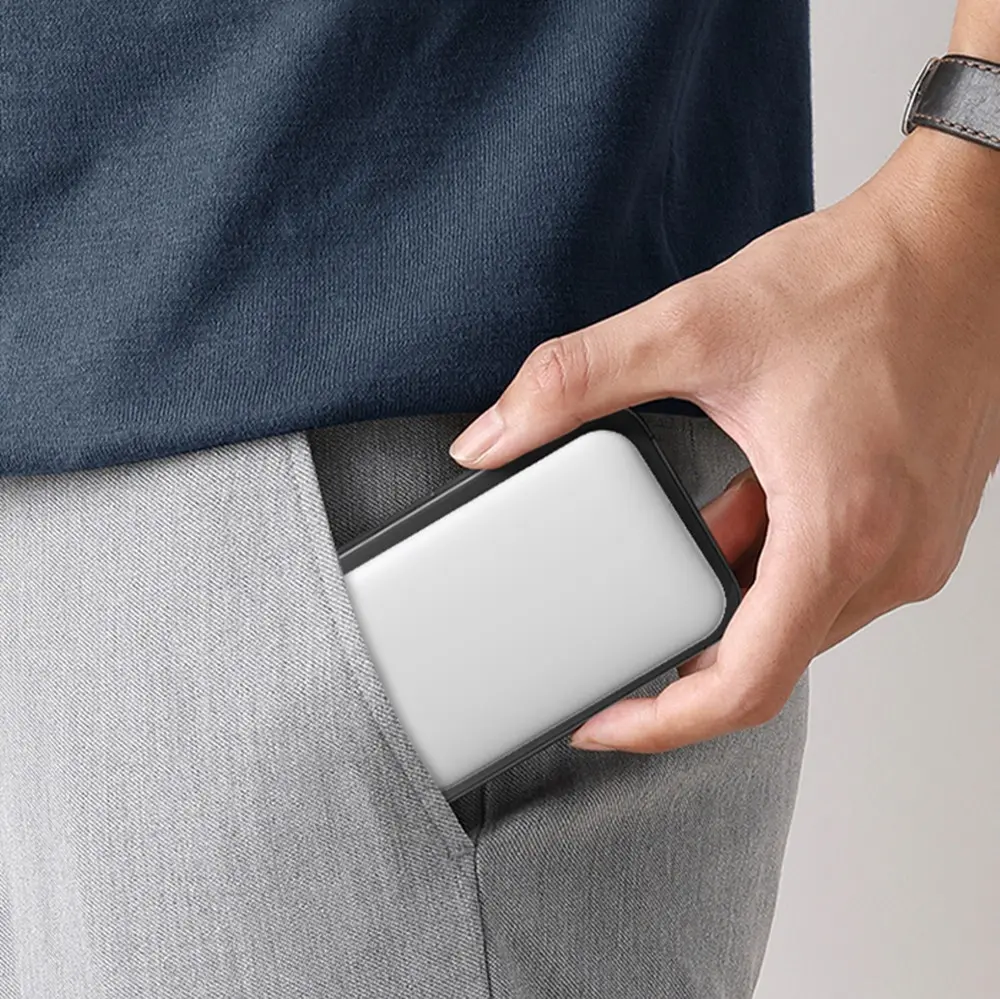 Wiwu Wi-P037 5000mAh MagSafe Uyumlu Kablosuz Powerbank, 15W