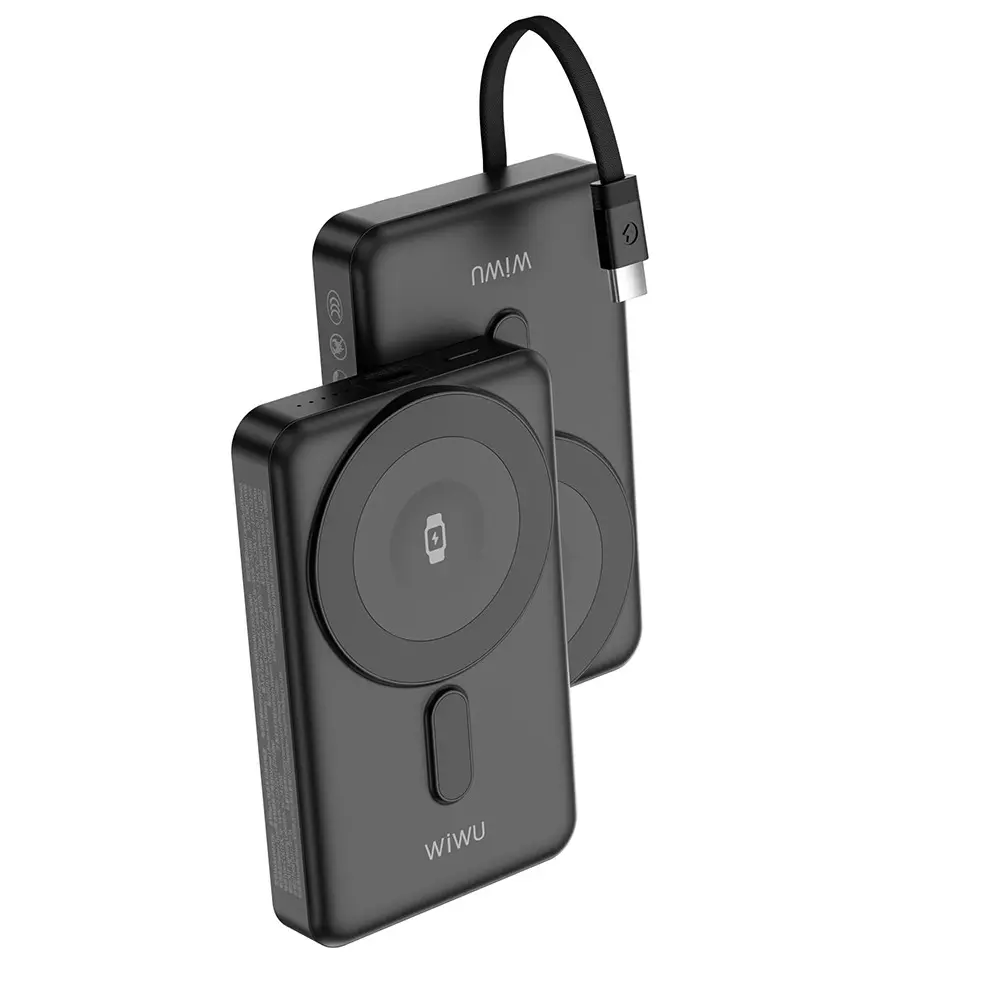 Wiwu Wi-P056 10000mAh Kablosuz Şarj ve PD Hızlı Şarj Powerbank