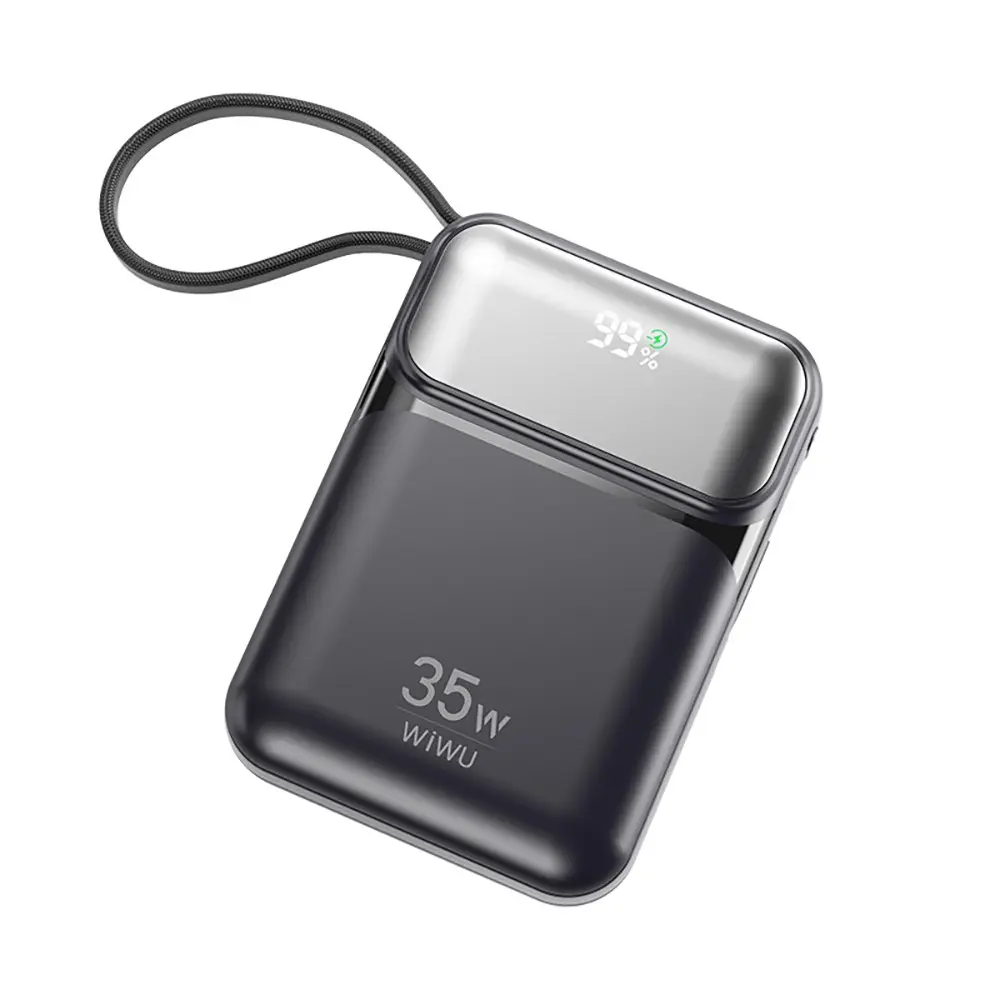 Wiwu Wi-P052 Galaxy Serisi Type-C Lightning Çıkışlı Taşınabilir Powerbank PD 35W 10000mAh