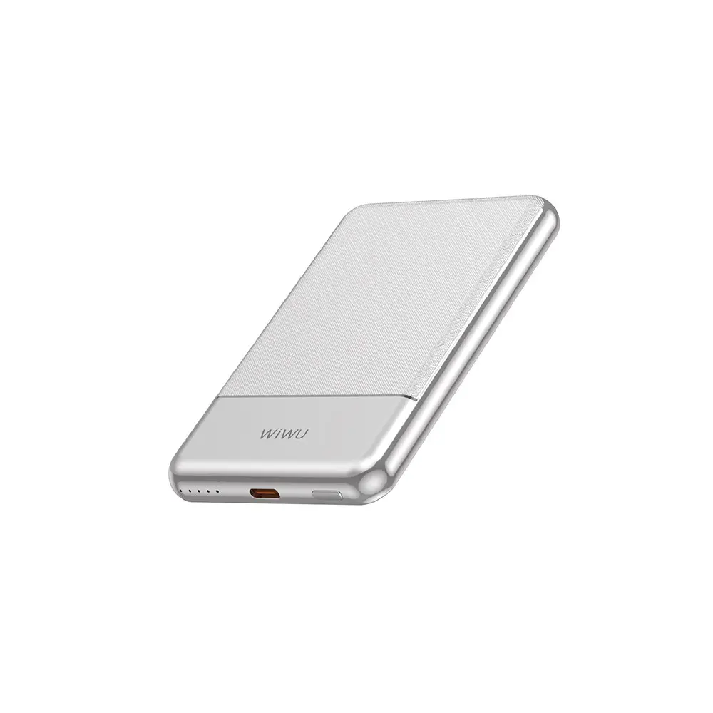 Wiwu Wi-P088 5000mAh Kablosuz Powerbank, PD 20W ve 15W Şarj