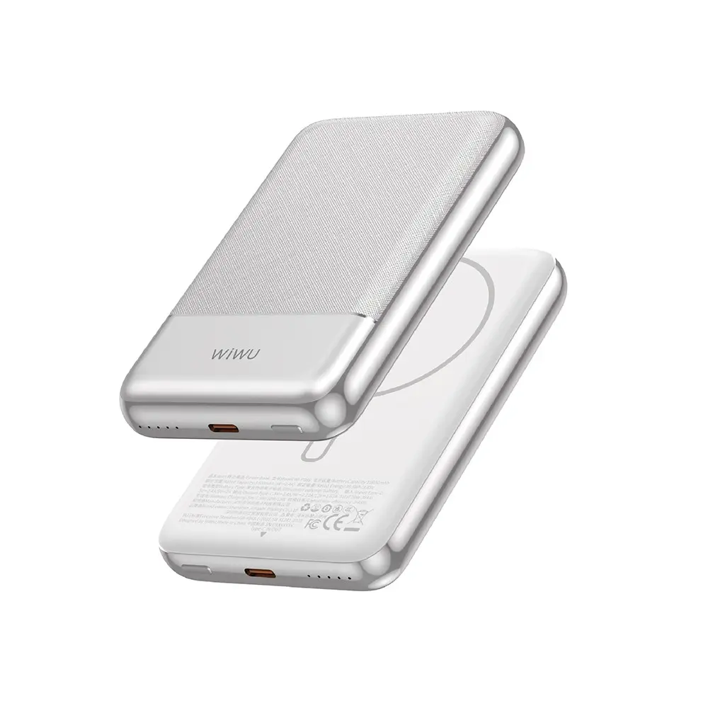 Wiwu Wi-P089 10.000mAh PD 20W Kablosuz Powerbank, 15W