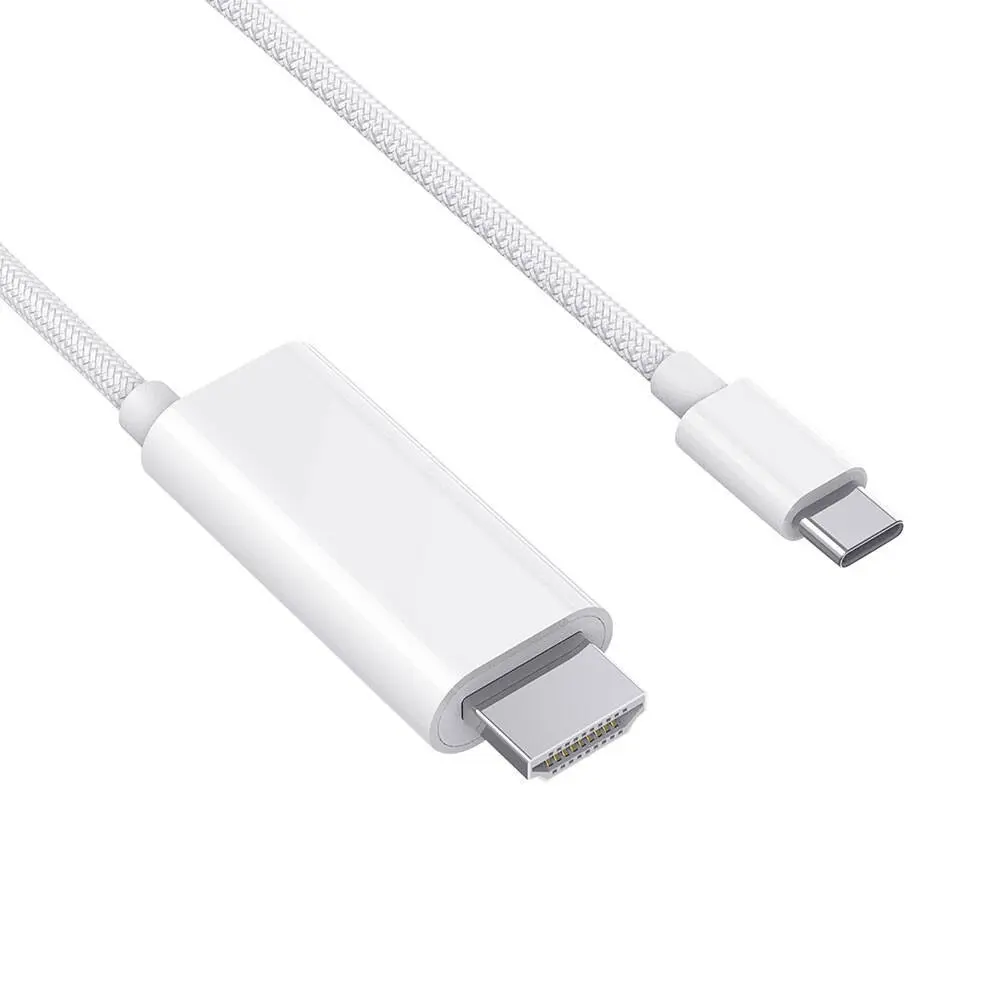Wiwu Wi-PS001 Type-C to HDMI 4K 60Hz PD Şarj ve Projeksiyon Kablosu 1.8 m