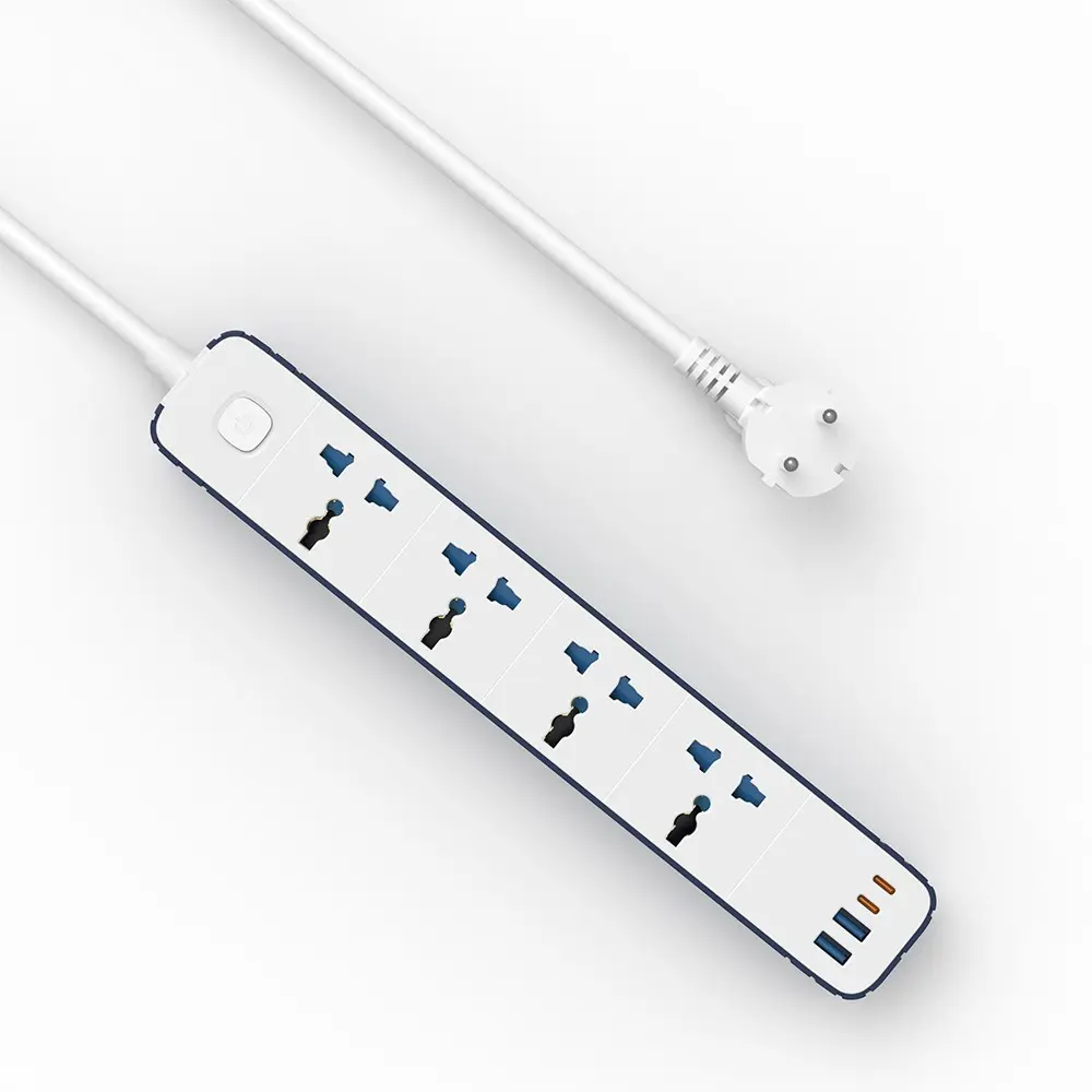Wiwu Wi-S007 20W GaN Teknoloji 8'i 1 Arada Çoklu Priz, 2M