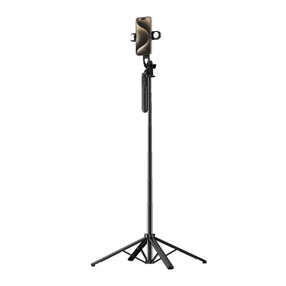 Wiwu Wi-SE012 Işıklı Teleskopik Tripod ve Selfie Çubuğu