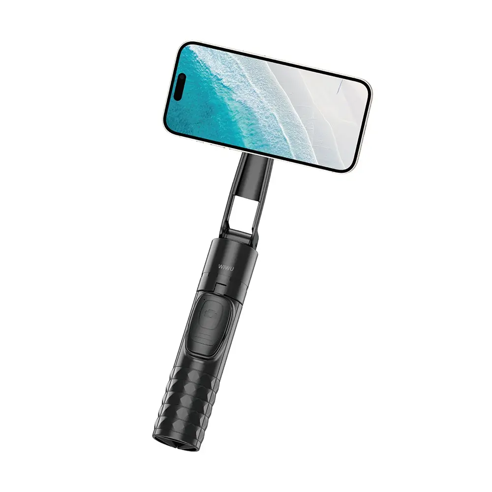 Wiwu Wi-SE014 Manyetik 360 Derece Dönebilen Kumandalı Selfie Çubuğu ve Tripod