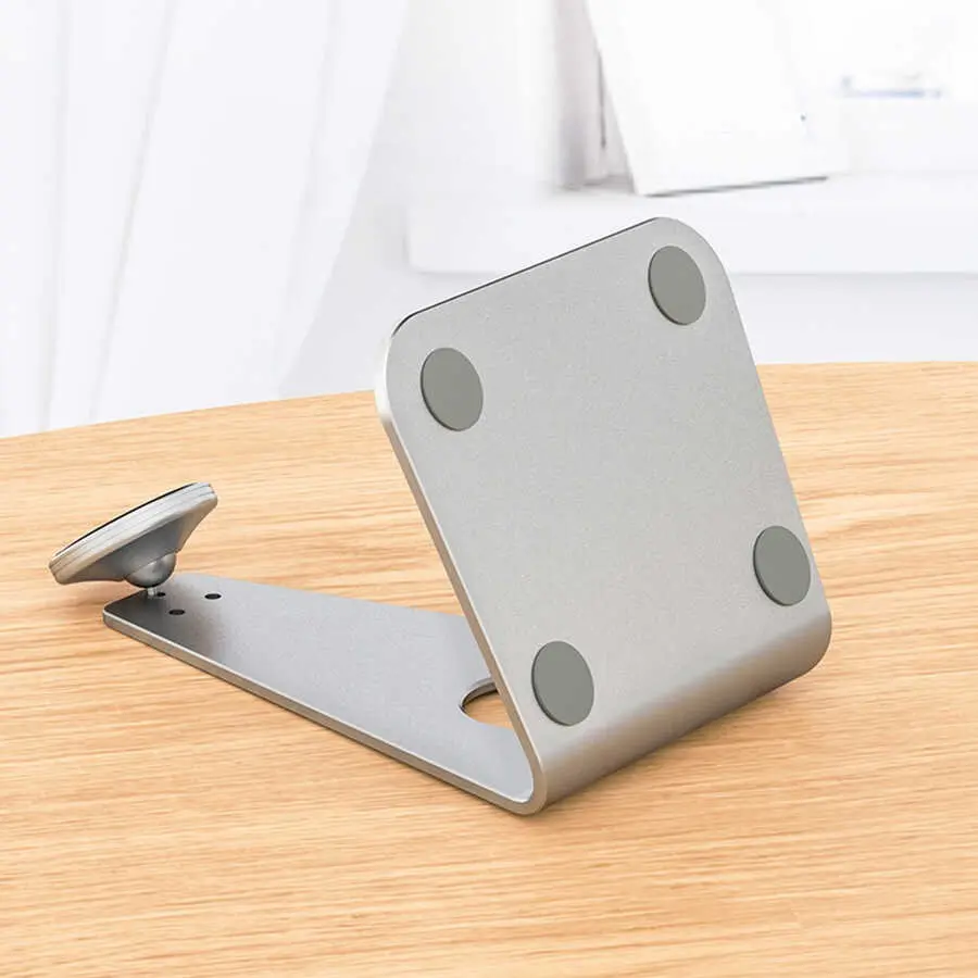 Wiwu ZM307 Masaüstü Tablet Standı, 360 Derece Dönebilen ve Mıknatıslı