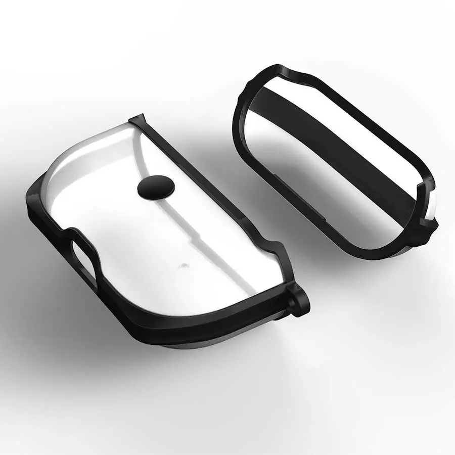 AirPods Pro Kılıf - Wiwu APC001, Sert PC ve Silikon Kenarlı